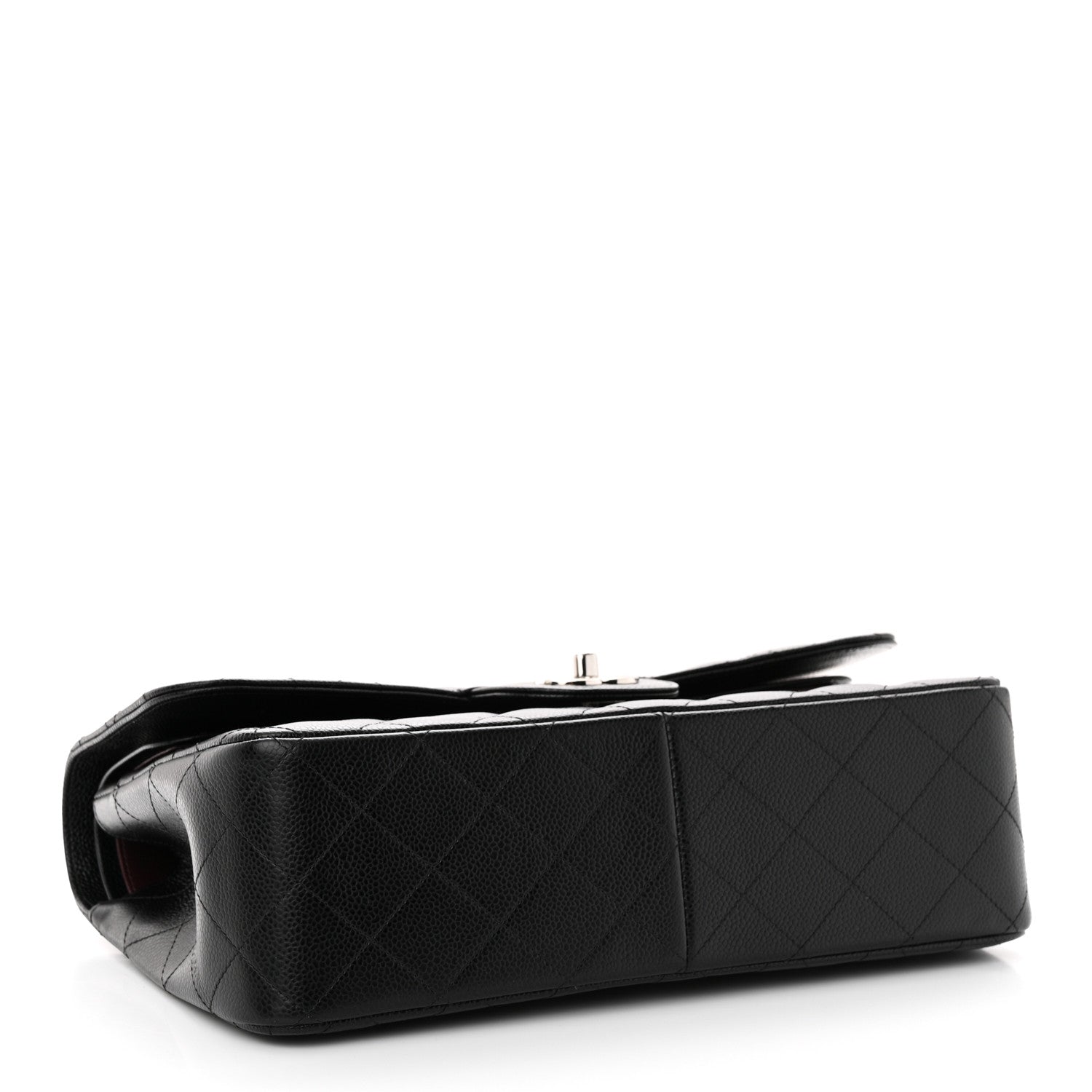 Chanel Caviar Quilted Jumbo Double Flap Black 4 of 12