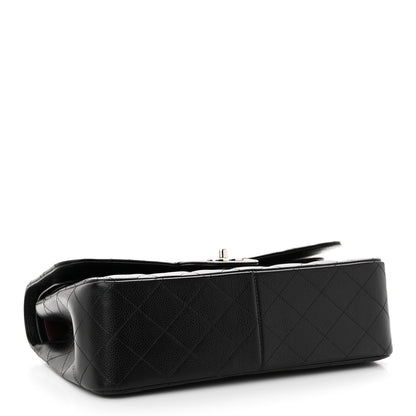 Chanel Caviar Quilted Jumbo Double Flap Black 4 of 12