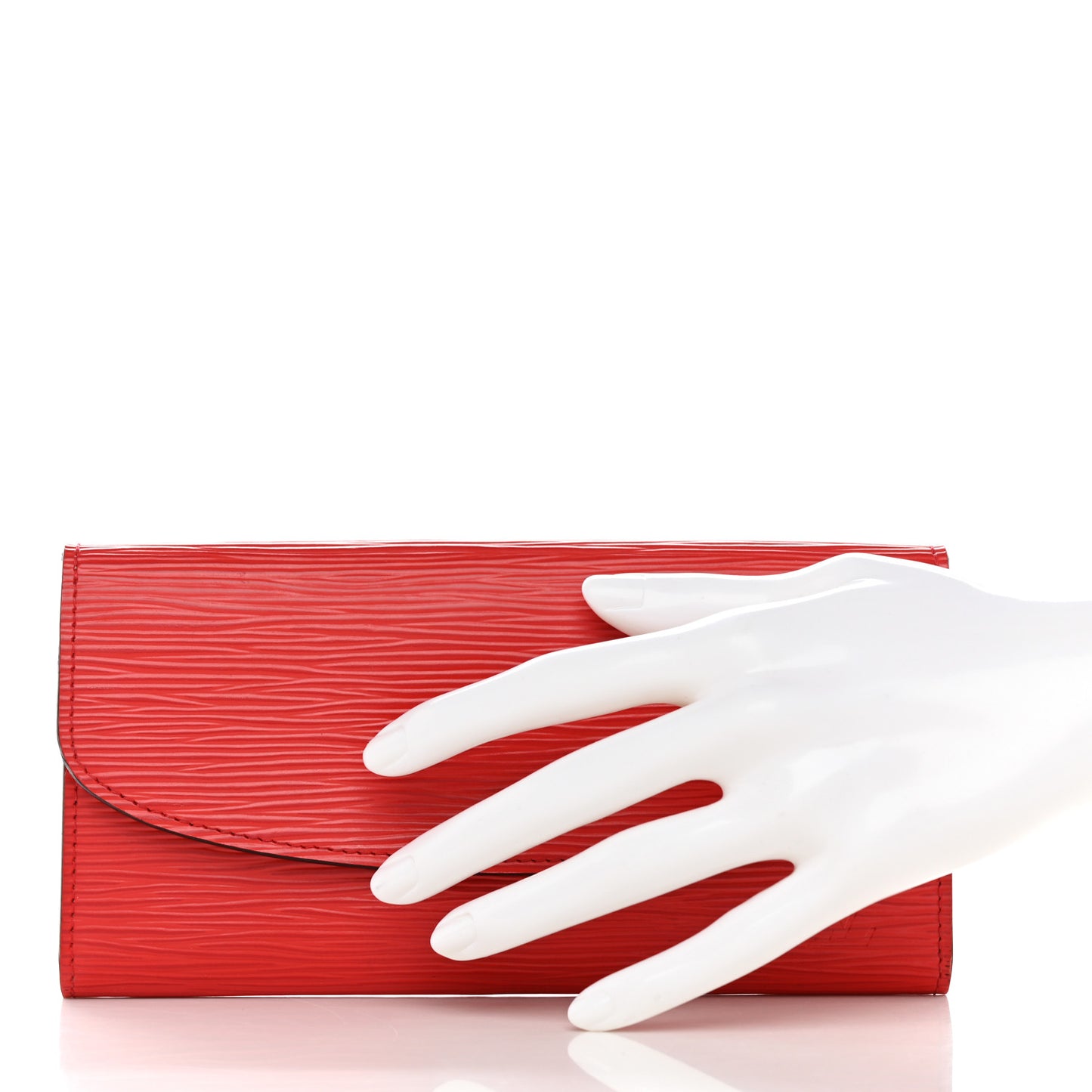 Epi Emilie Wallet Coquelicot
