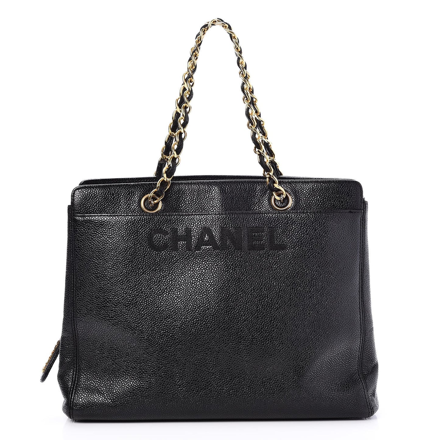 Caviar Shopper Tote Black