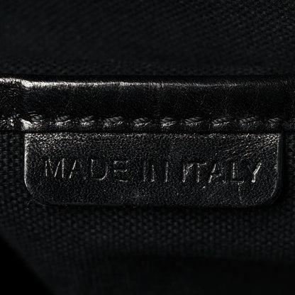 Burberry Bridle Calfskin House Check Small Orchard Bowling Bag Black 7 of 9