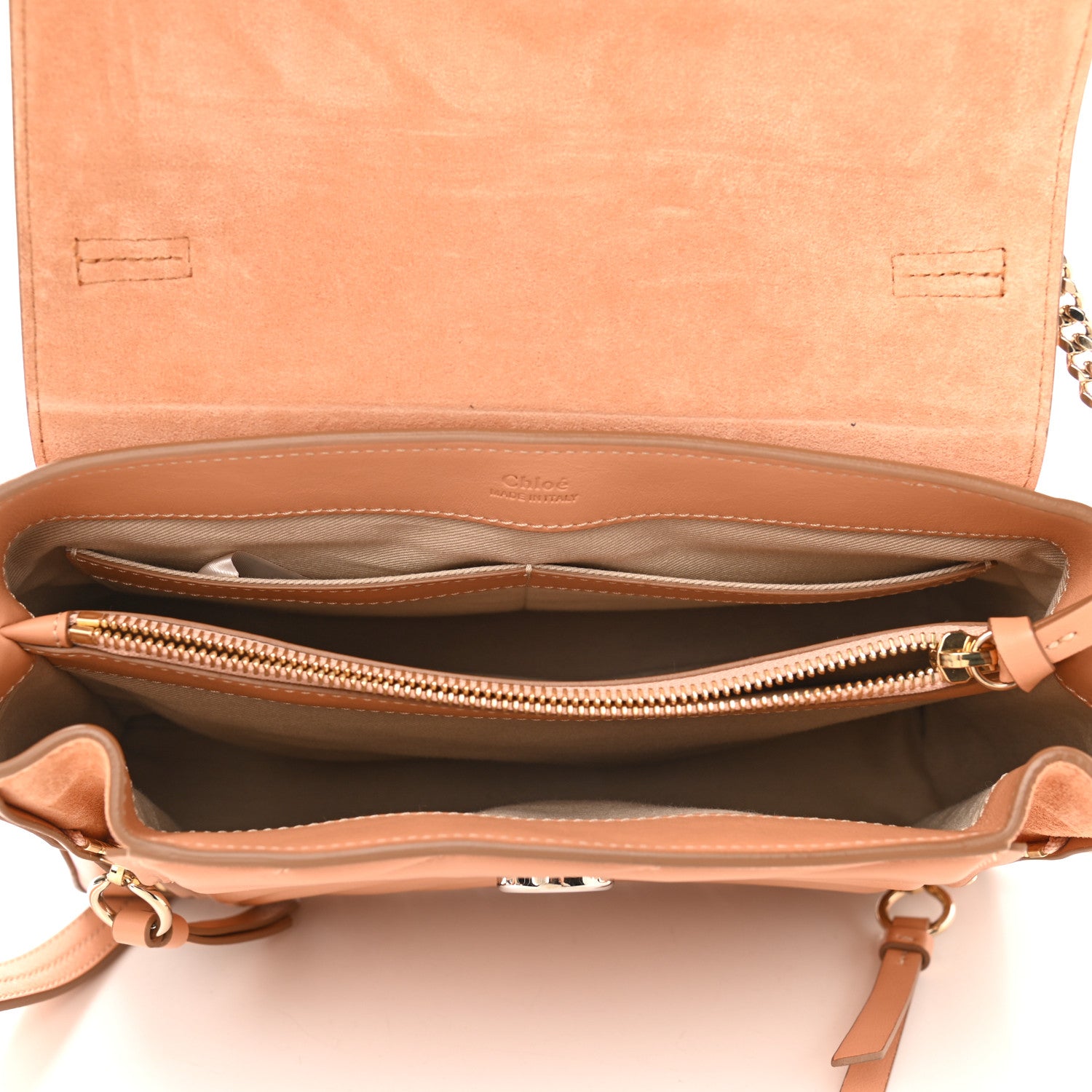 Chloe Calfskin Faye Day Shoulder Bag Blushy Pink 5 of 9