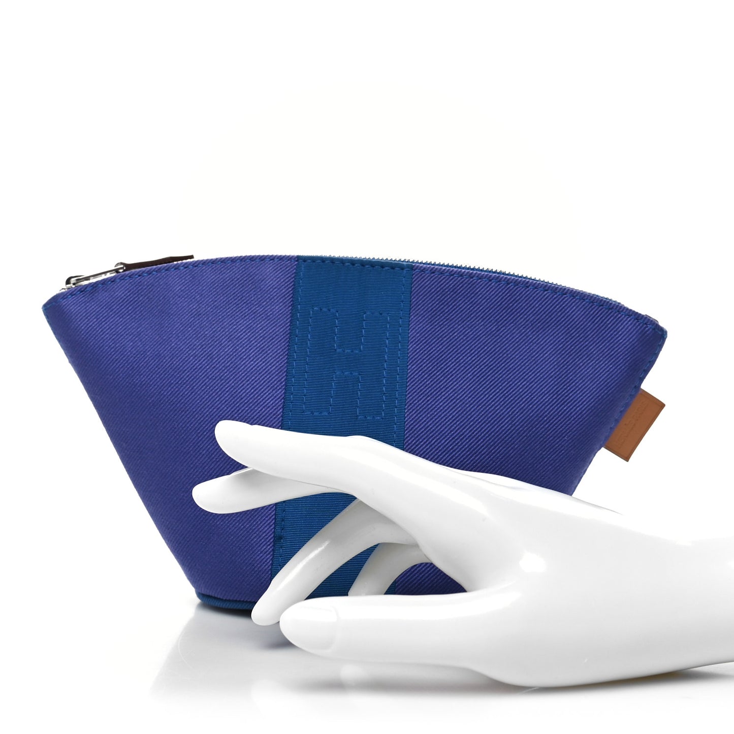 Cotton Twill Silk Mini Palmyre Case Blue Multicolor