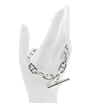 Hermes Sterling Silver MM Chaine d'Ancre Bracelet 2 of 6