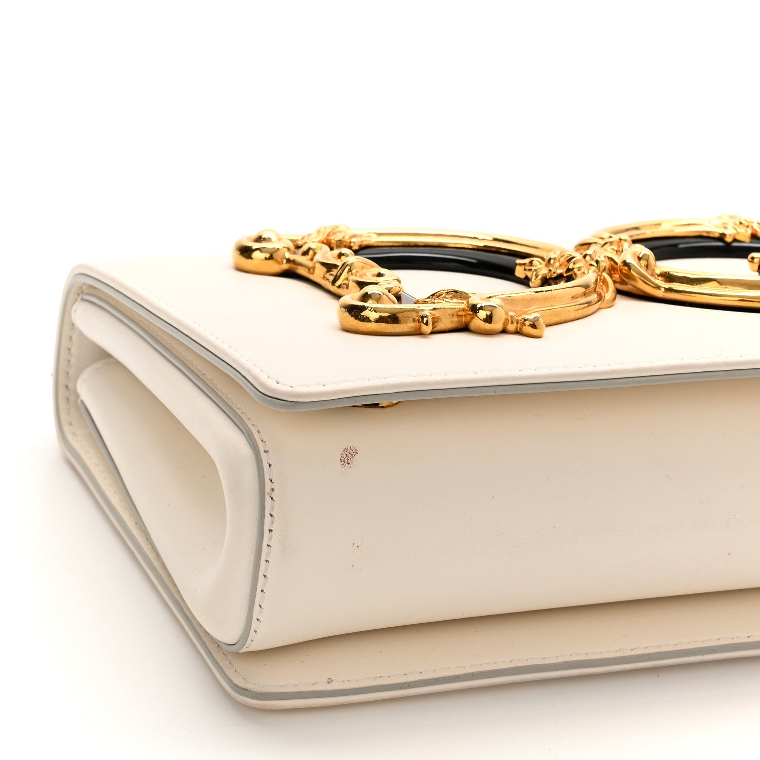Dolce & Gabbana Nappa DG Girls Shoulder Bag White 8 of 11