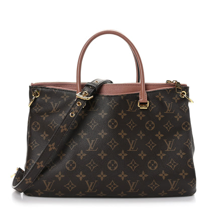 Louis Vuitton Monogram Pallas Rose Ballerine 1 of 8