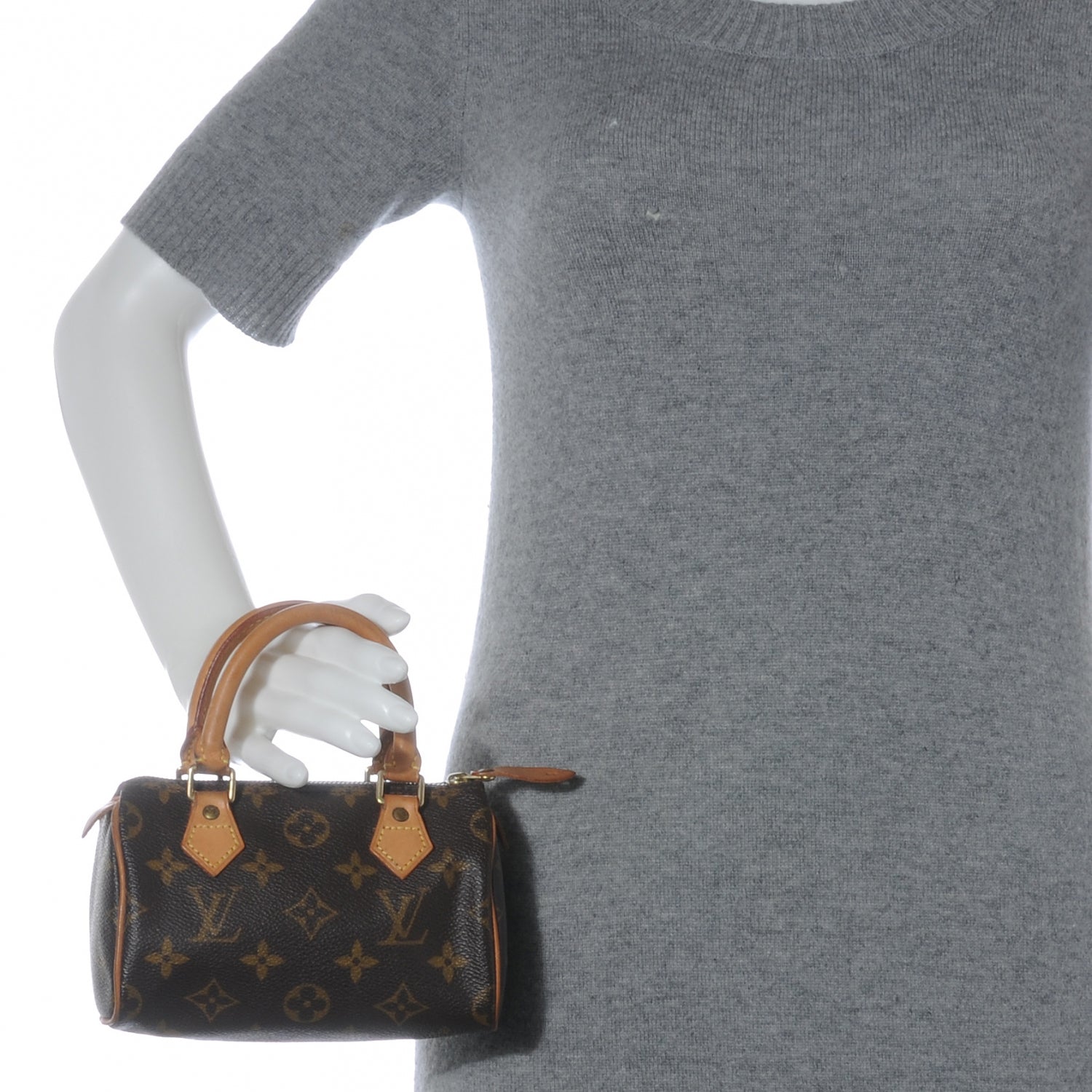 Louis Vuitton Monogram Mini Sac HL Speedy 2 of 7