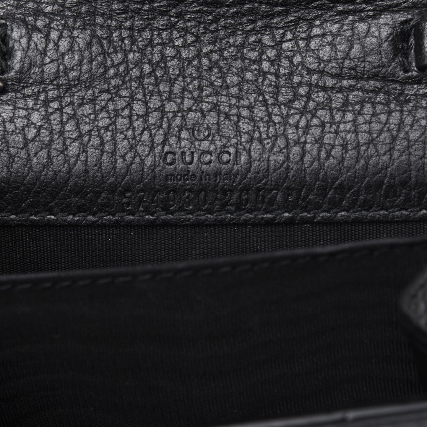 Calfskin Dionysus Coin Purse Black