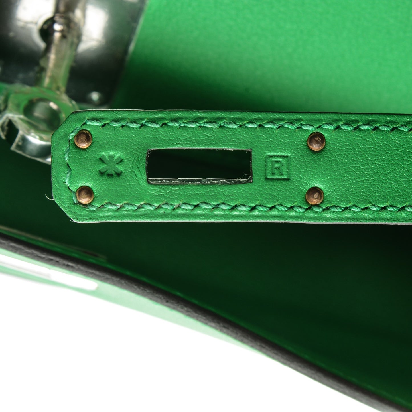 Swift Kelly Cut Clutch Pochette Bambou