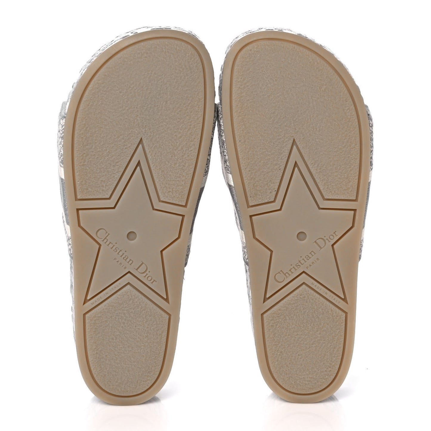Oblique D-Way Platform Sandals 38 Grey Stone