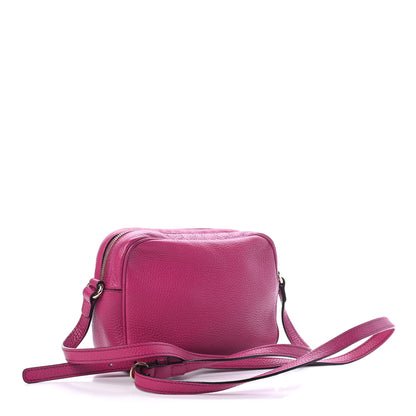 Gucci Cellarius Calfskin Small Soho Disco Bag Bright Bouganville 2 of 5