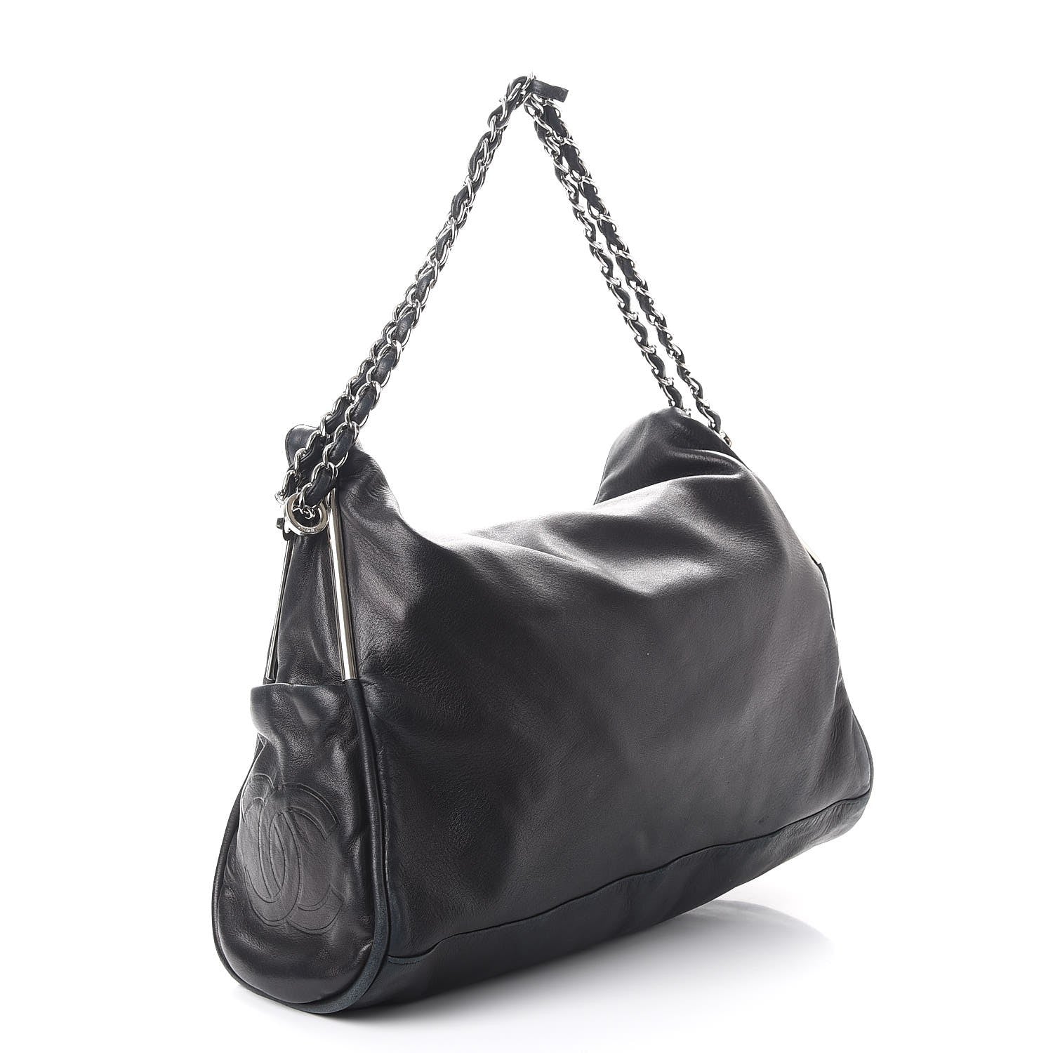 Chanel Lambskin Large Ultimate Soft Tote Black 3 of 12