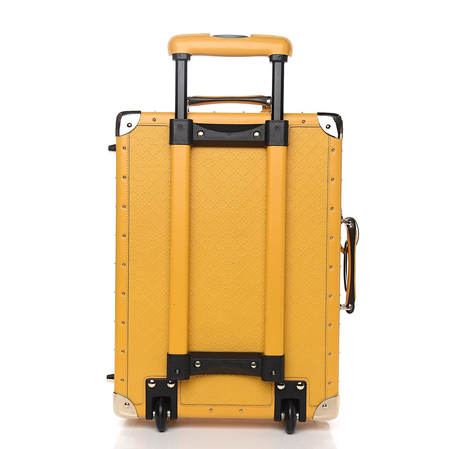 Bright Diamante Structured Suitcase Bumblebee