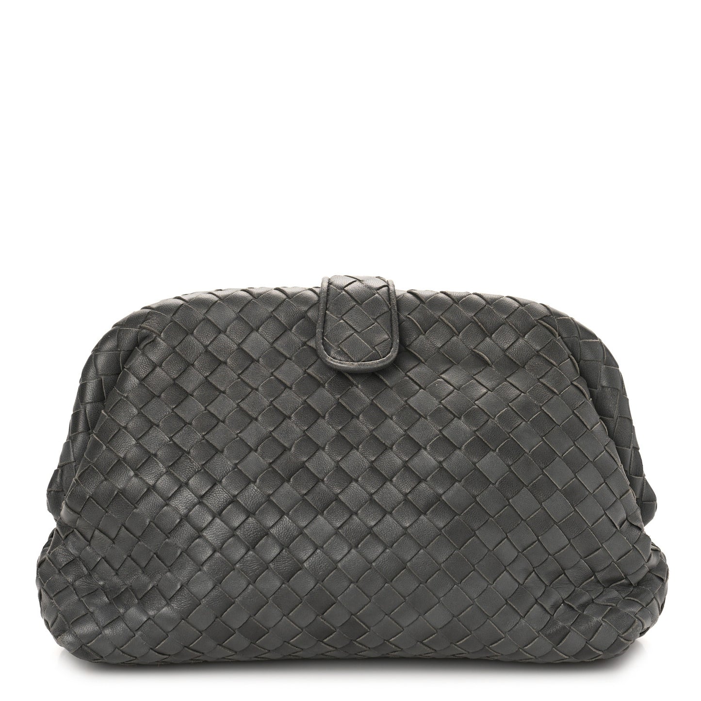 Nappa Intrecciato The Lauren 1980 Clutch Ebano