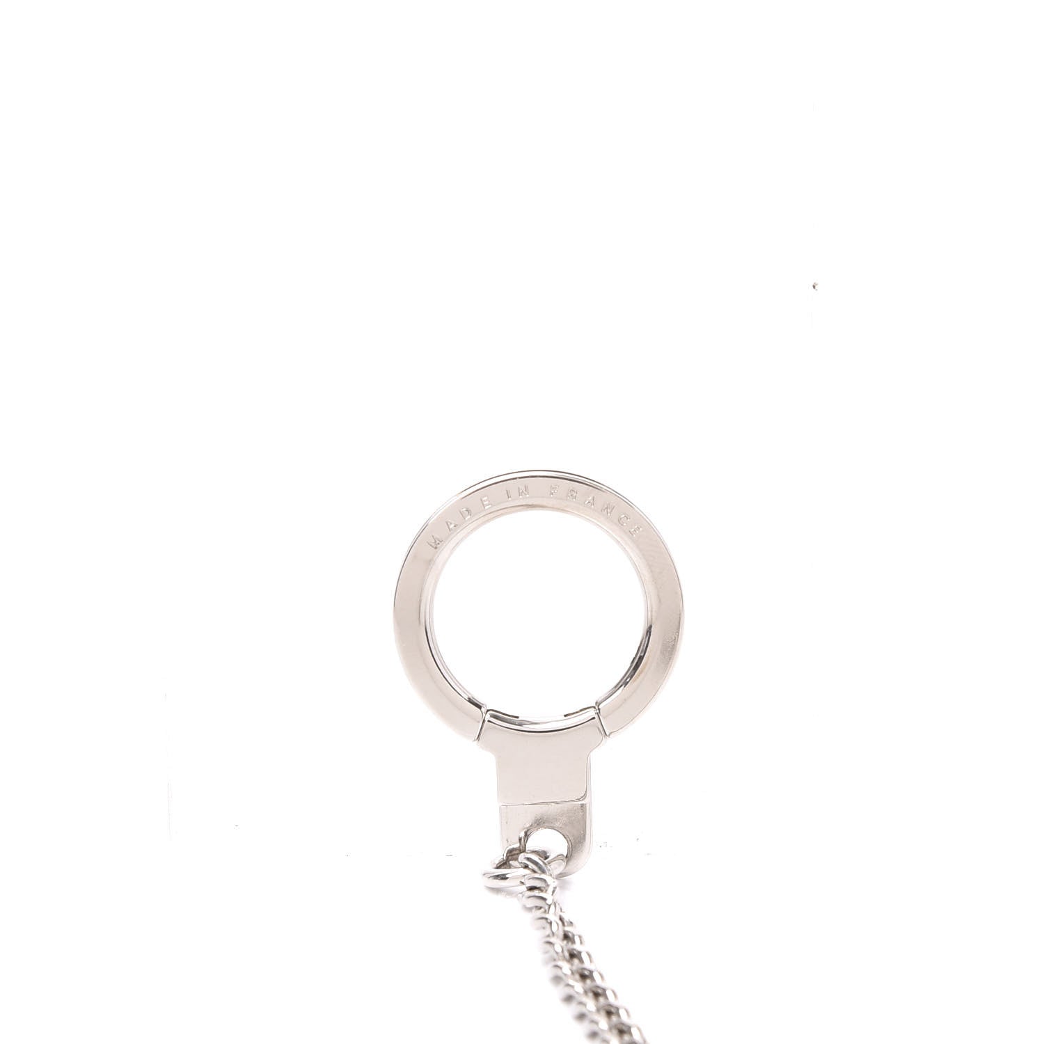 Louis Vuitton Pochette Extender Key Ring Chain Silver 4 of 4