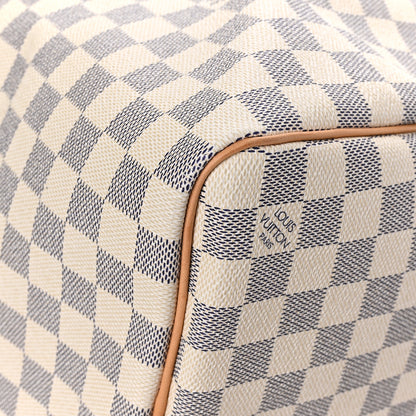 Louis Vuitton Damier Azur Keepall 50 10 of 10