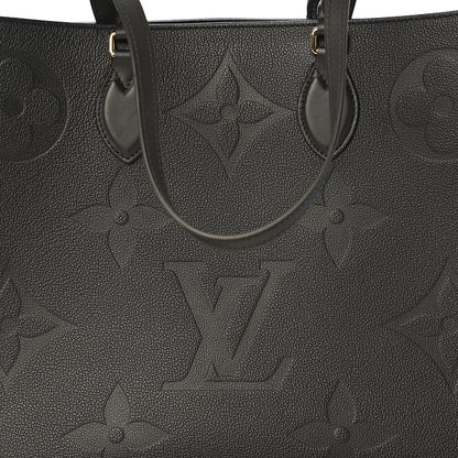 Louis Vuitton Empreinte Monogram Giant Onthego GM Black 10 of 11