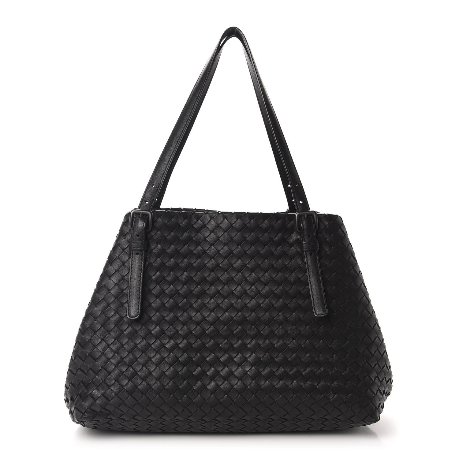 Bottega Veneta Nappa Intrecciato Medium Seamless Tote Black 1 of 12
