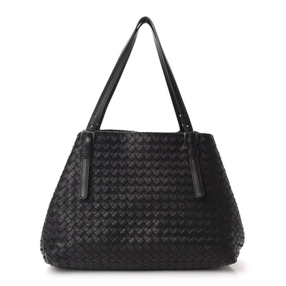 Bottega Veneta Nappa Intrecciato Medium Seamless Tote Black 1 of 12