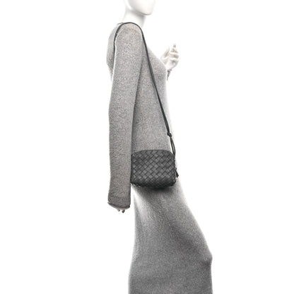 Bottega Veneta Nappa Intrecciato Mini Loop Camera Bag Thunder 2 of 9