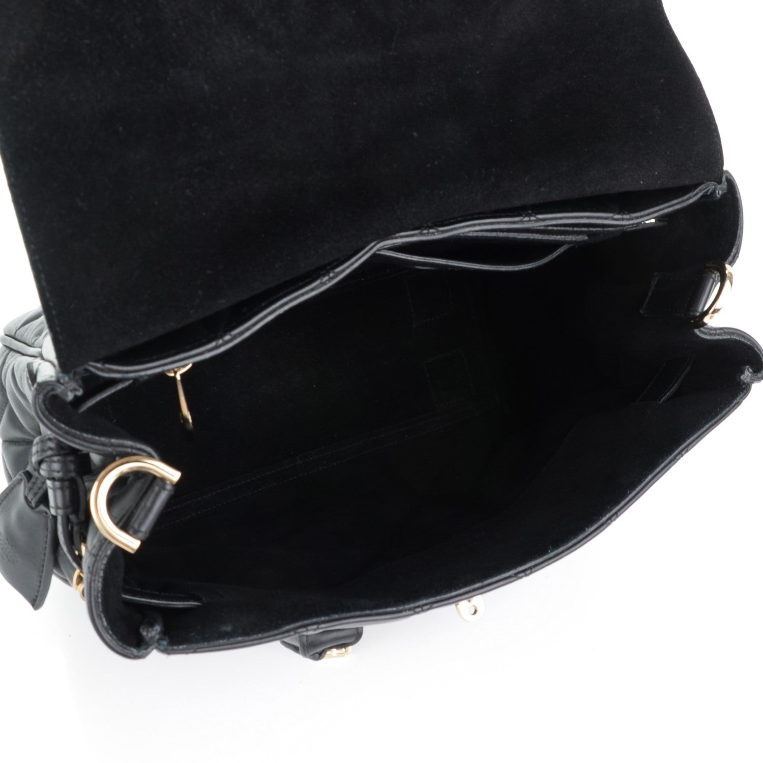Mulberry Nappa Quilted Cara Delevingne Convertible Bag Black 5 of 7