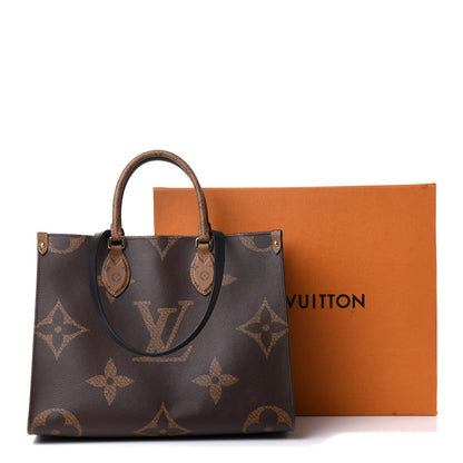 Louis Vuitton Reverse Monogram Giant Onthego MM 18 of 18