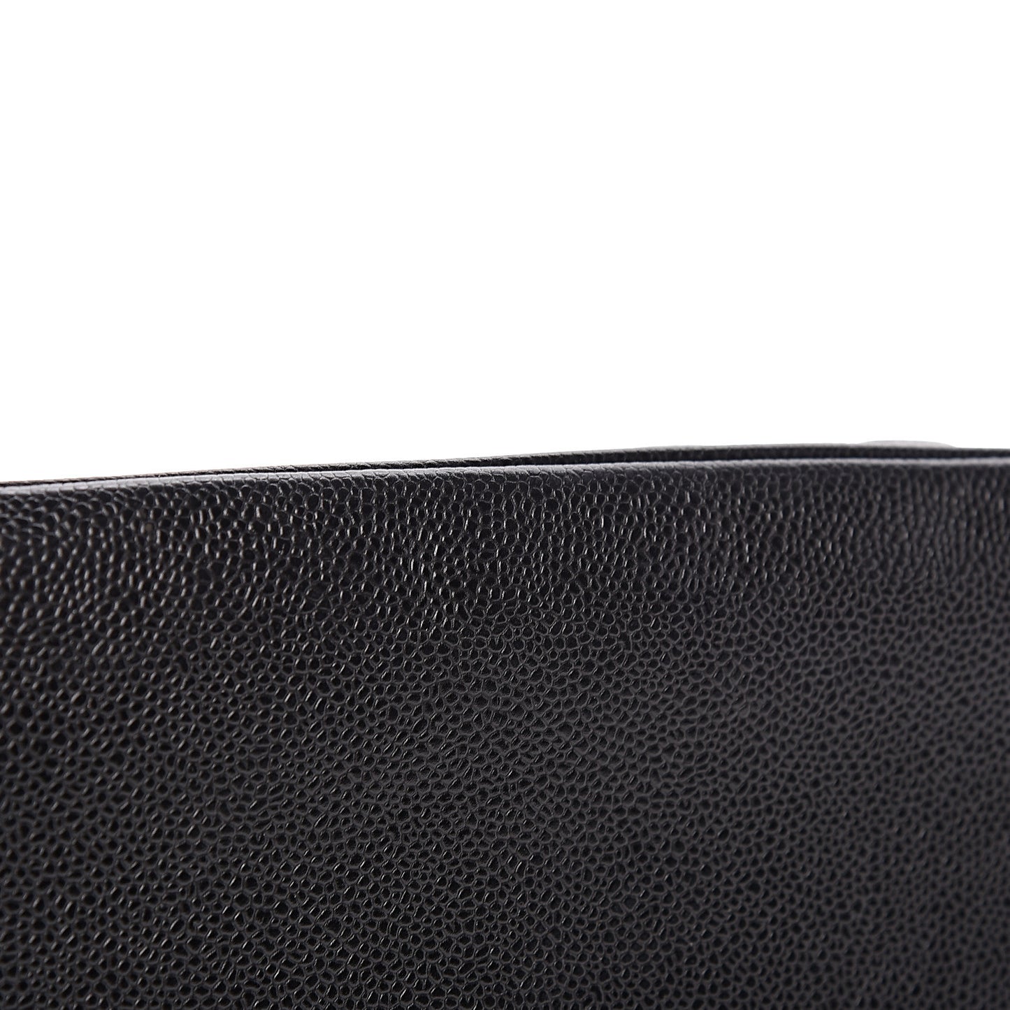 Caviar Quilted Medallion Tote Black