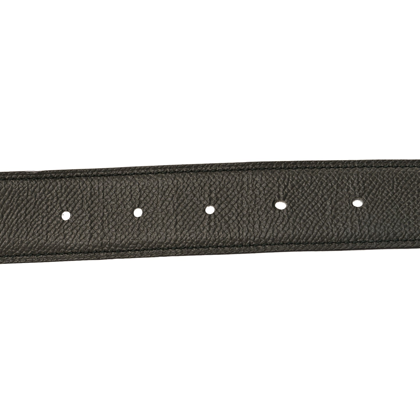 Epsom Swift 24mm Mini Constance H Belt 80 32 White Chocolate