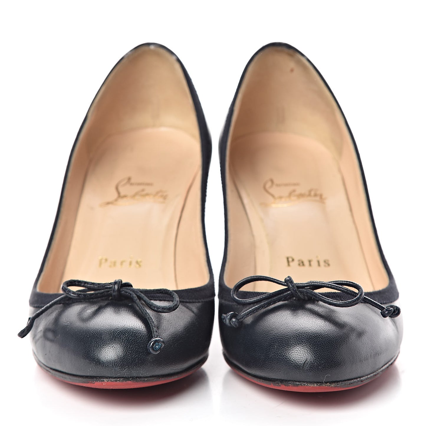 Nappa Grosgrain Netmi 70 Pumps 36.5 Navy