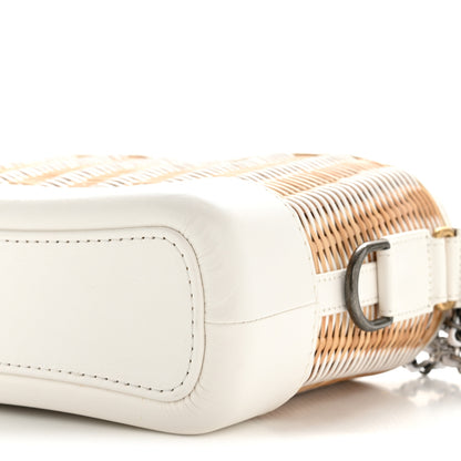 Chanel Rattan Calfskin Small Gabrielle Hobo Beige Ivory 10 of 15