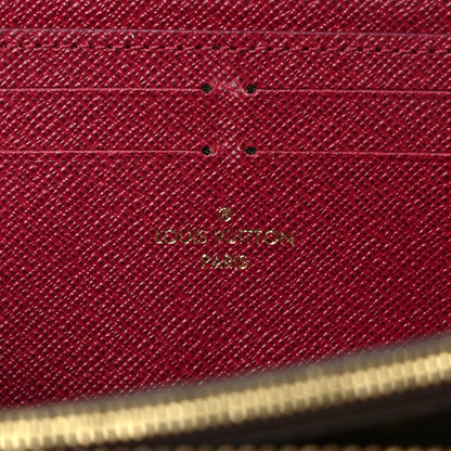 Louis Vuitton Monogram Clemence Wallet Fuchsia 6 of 7