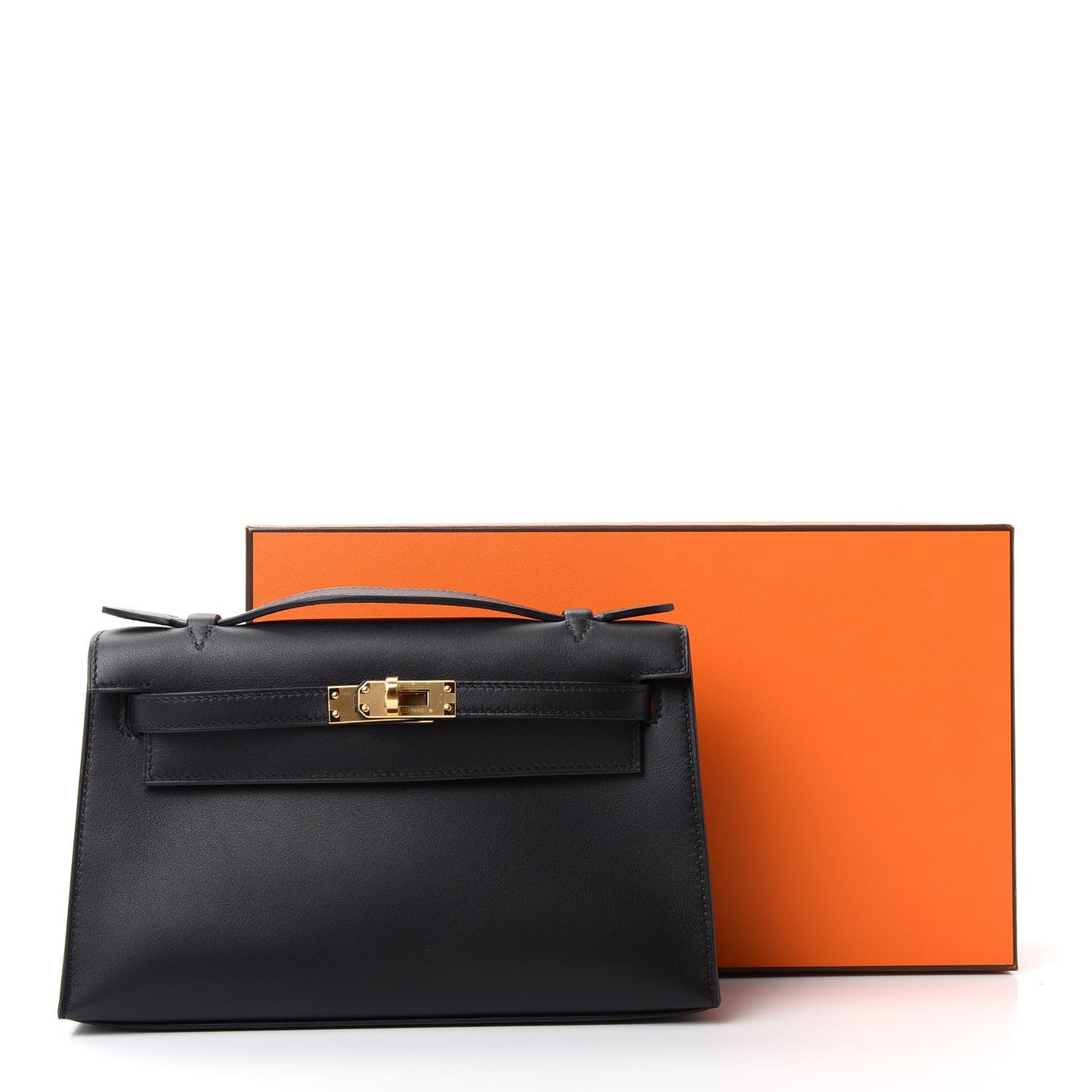 Swift Kelly Pochette Clutch Black