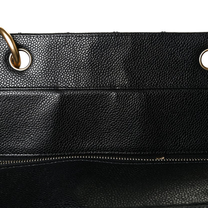 Chanel Caviar Quilted Grand Timeless Tote GTT Black 16 of 18