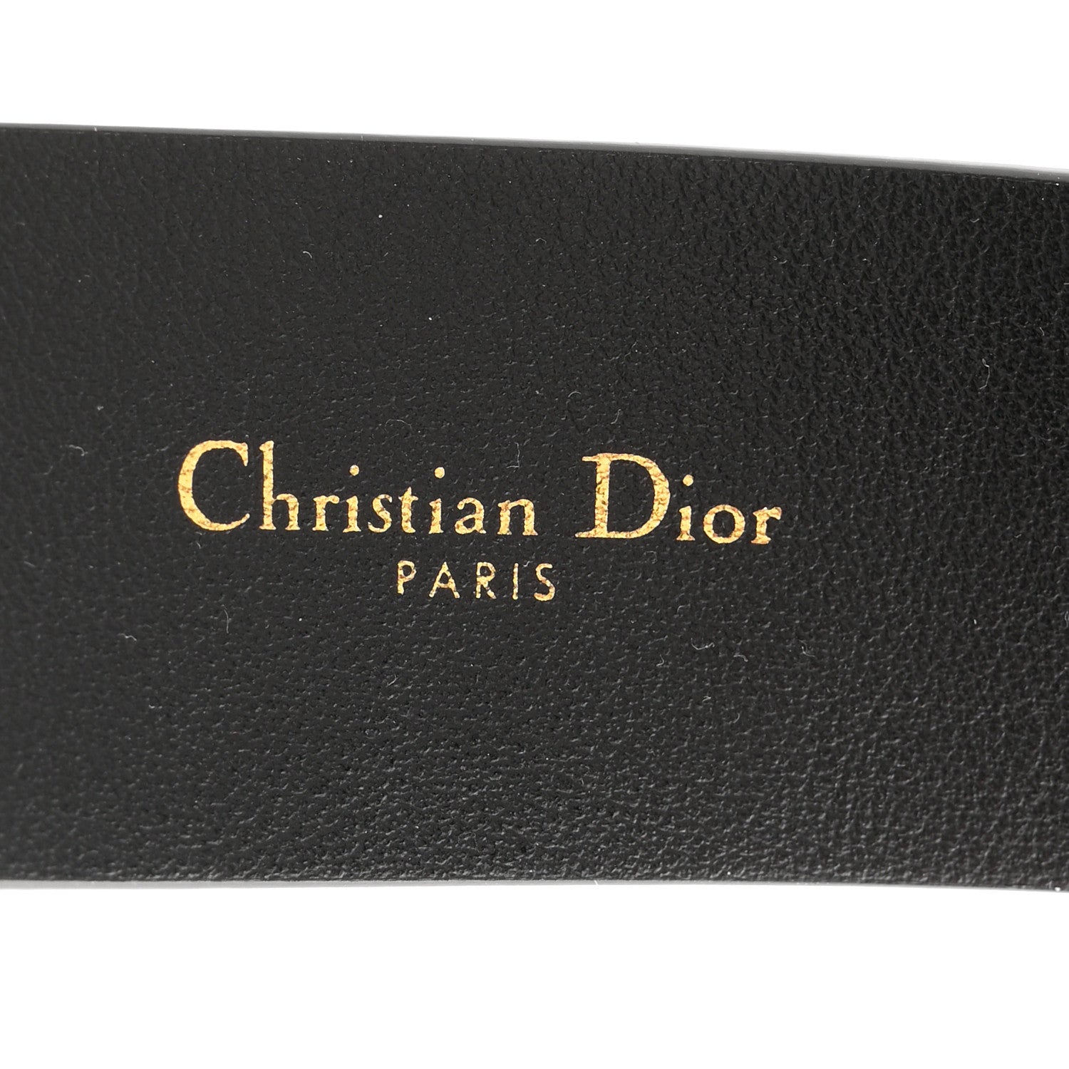 Christian Dior Calfskin CD Belt 80 32 Black 3 of 6