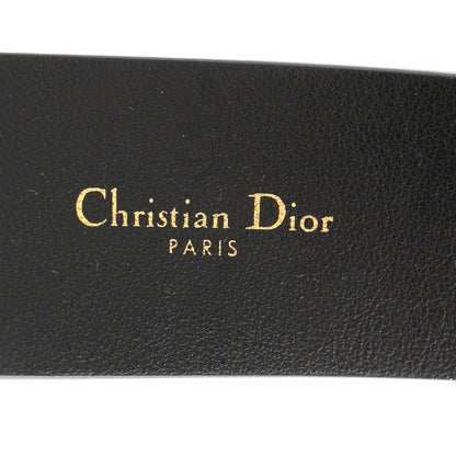 Christian Dior Calfskin CD Belt 80 32 Black 3 of 6