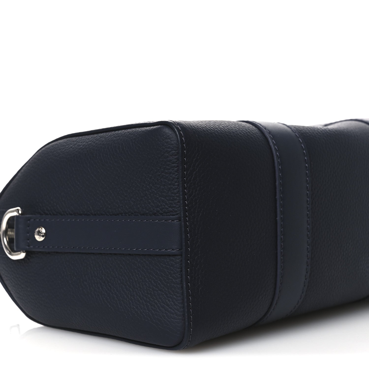Louis Vuitton Grained Calfskin Aerogram City Keepall Ink Blue 8 of 10