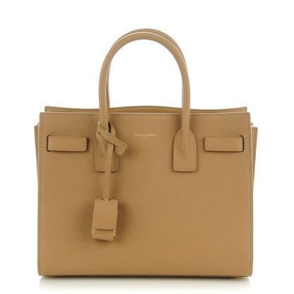 Saint Laurent Grained Calfskin Baby Sac De Jour Deep Beige 1 of 7
