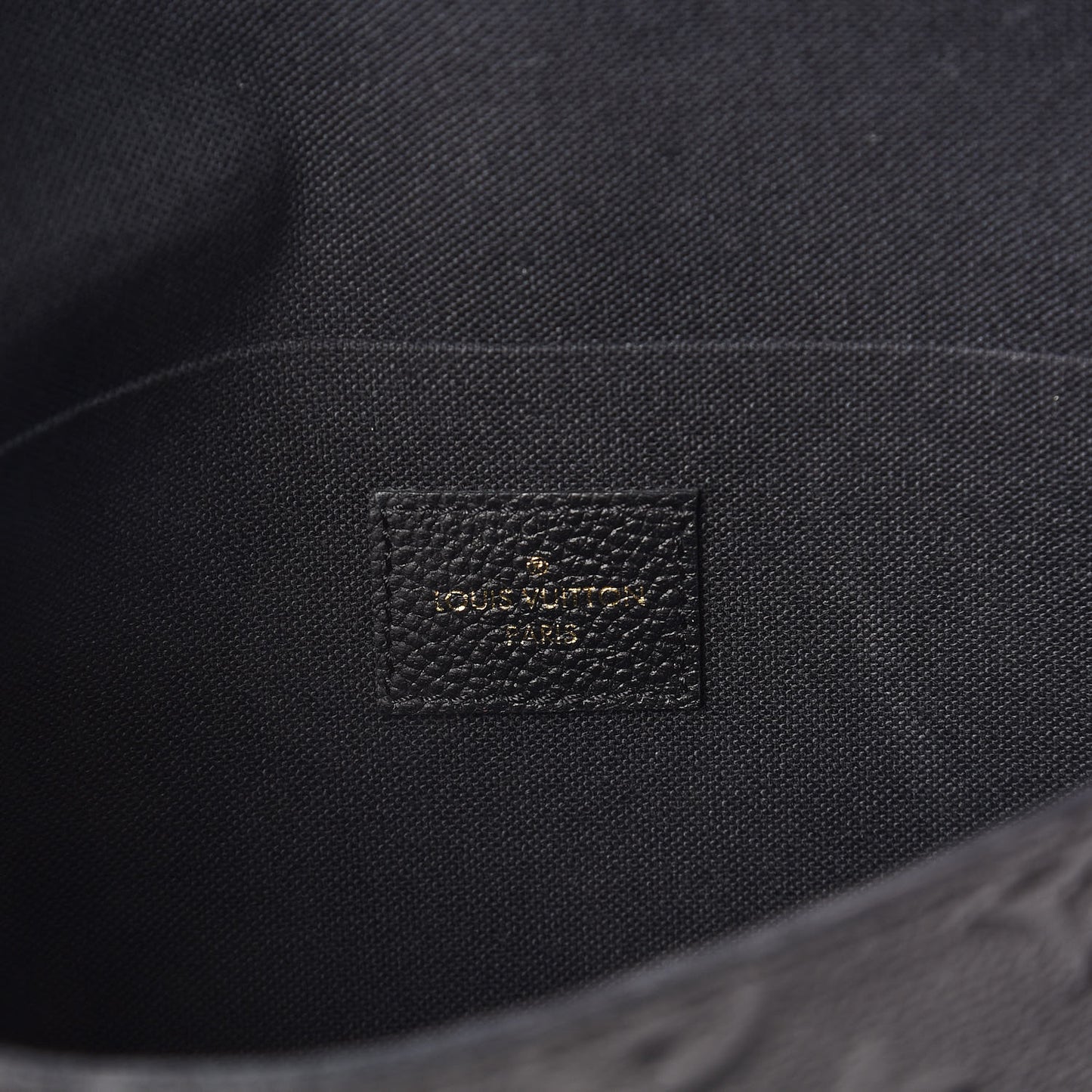 Empreinte Pochette Felicie Chain Wallet Black