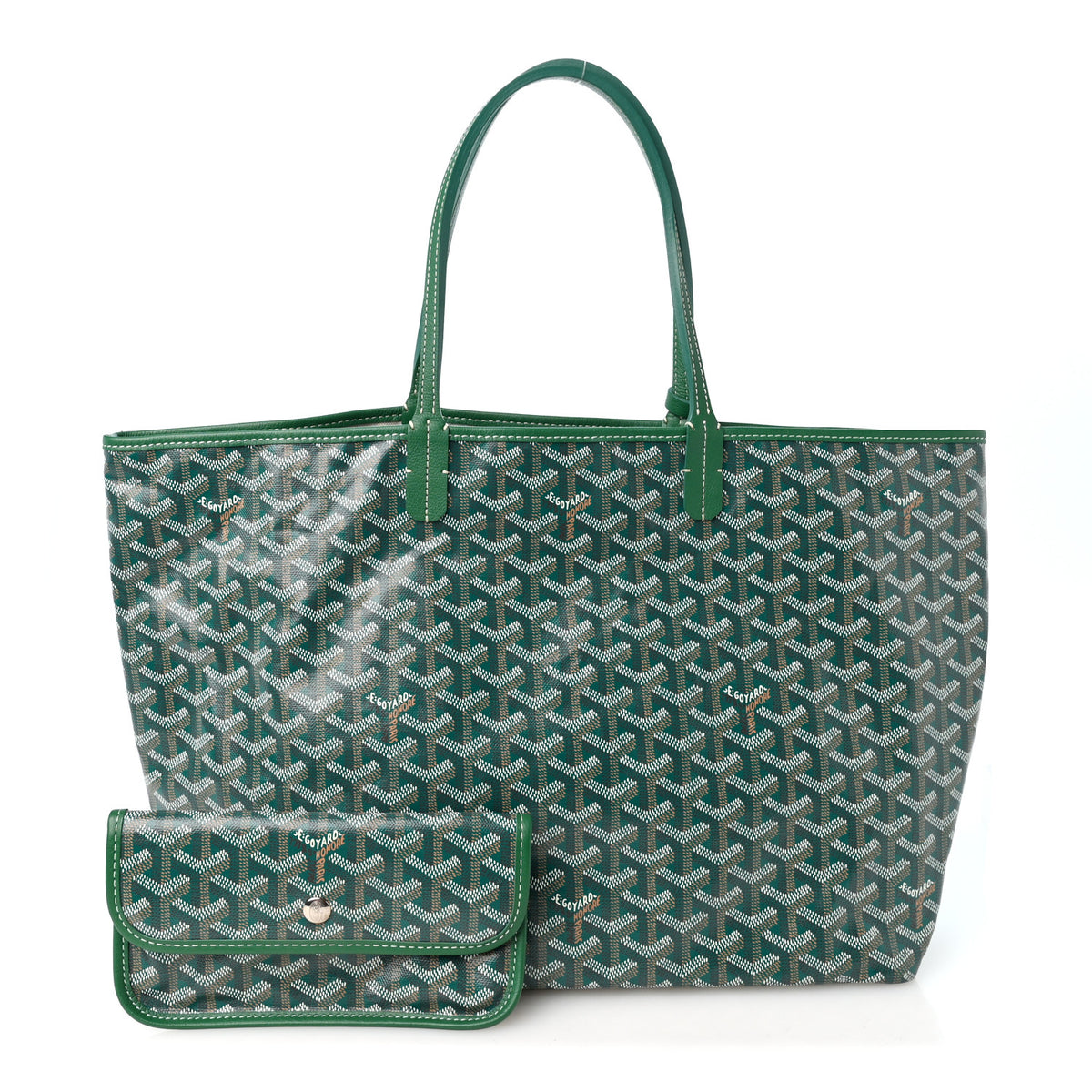 Goyard Goyardine Saint Louis PM Green 3 of 11