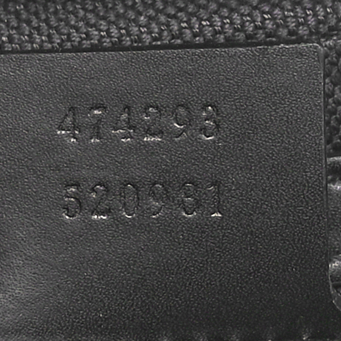 Gucci Soft GG Supreme Monogram Web Belt Bag Black Grey 7 of 10