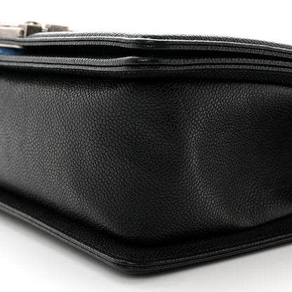 Chanel Caviar Quilted Medium Boy Flap Black 10 of 10