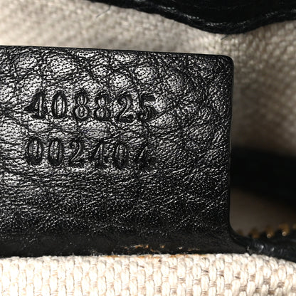 Gucci Pebbled Calfskin Large Soho Hobo Black 7 of 12