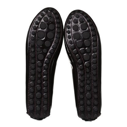 Louis Vuitton Patent Calfskin Oxford Ballerina Flats 40 Amarante 5 of 10