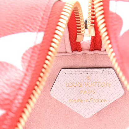 Louis Vuitton Monogram Giant Beach Pouch Rouge 9 of 11