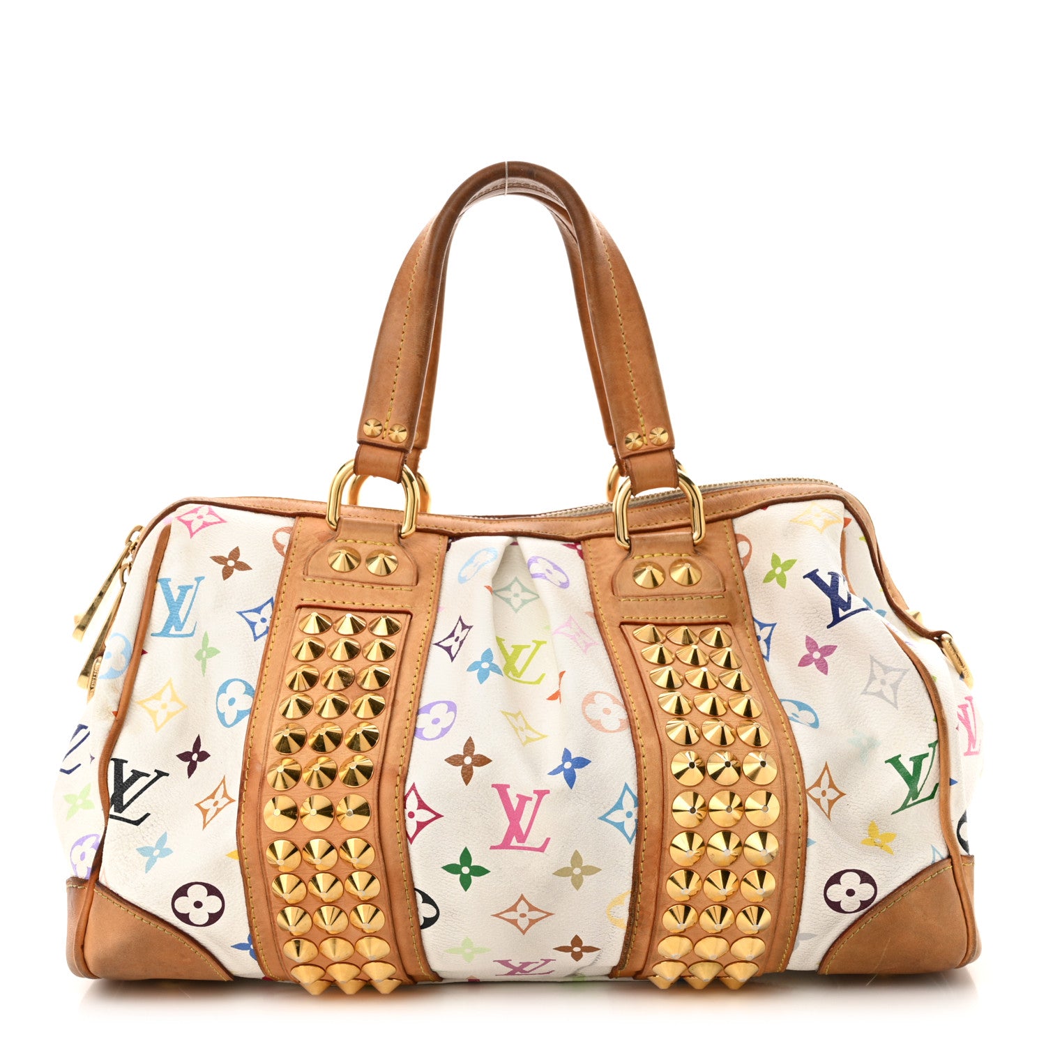 Louis Vuitton Monogram Multicolor Courtney MM White 1 of 19