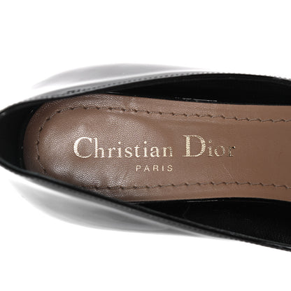 Christian Dior Patent Baby-D Ballet Pumps 37 Black 9 of 10