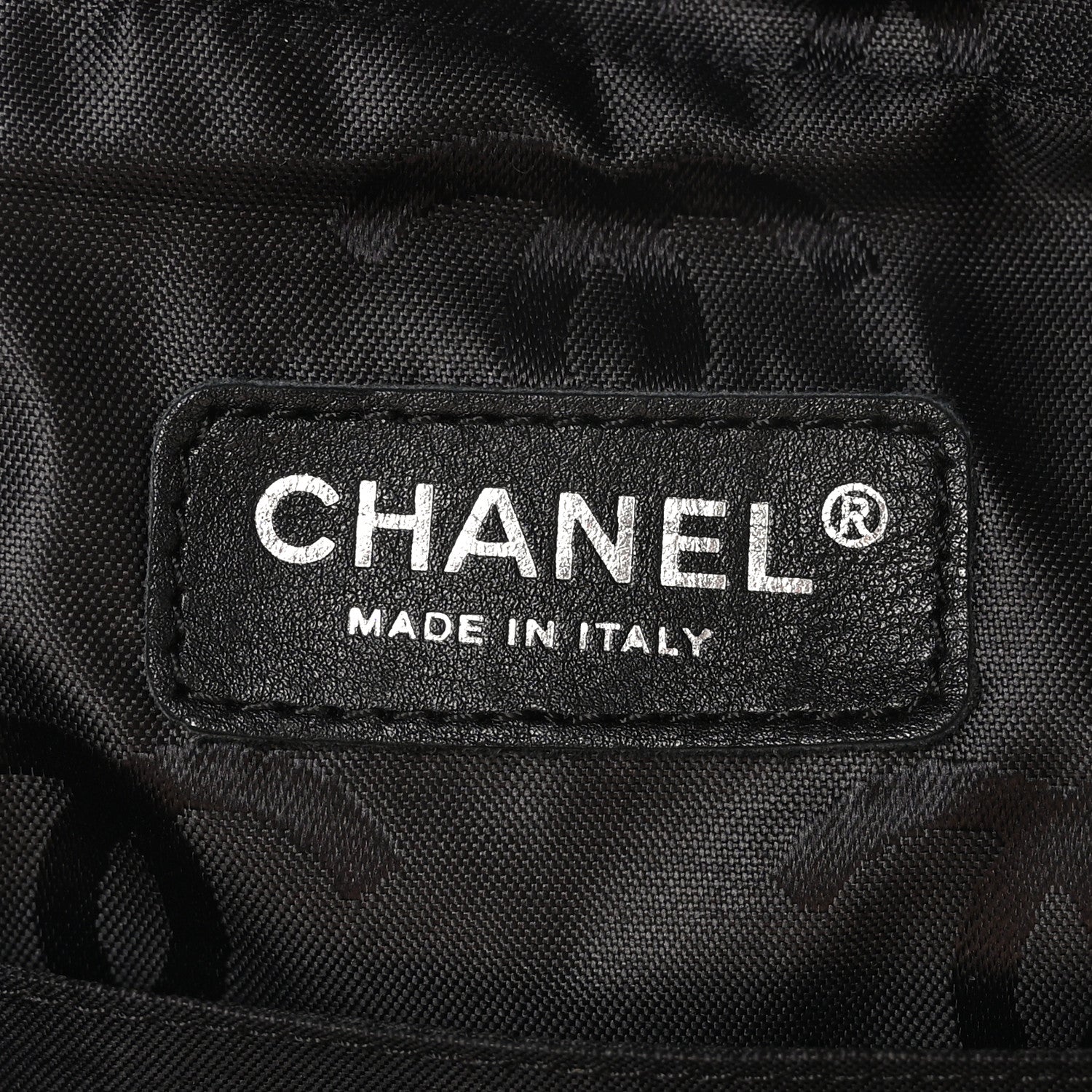 Chanel Calfskin Quilted Large Cambon Multipocket Reporter Beige Black 6 of 13