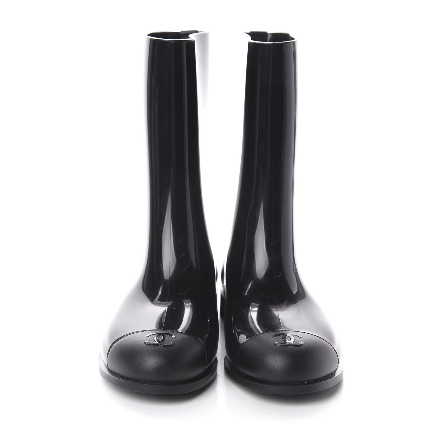 Rubber Rain Boots 36 Black