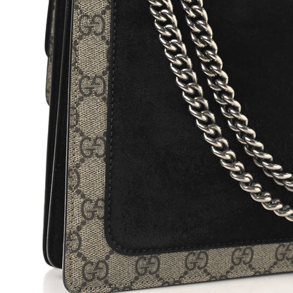 Gucci GG Supreme Monogram Medium Dionysus Shoulder Bag Black 11 of 11