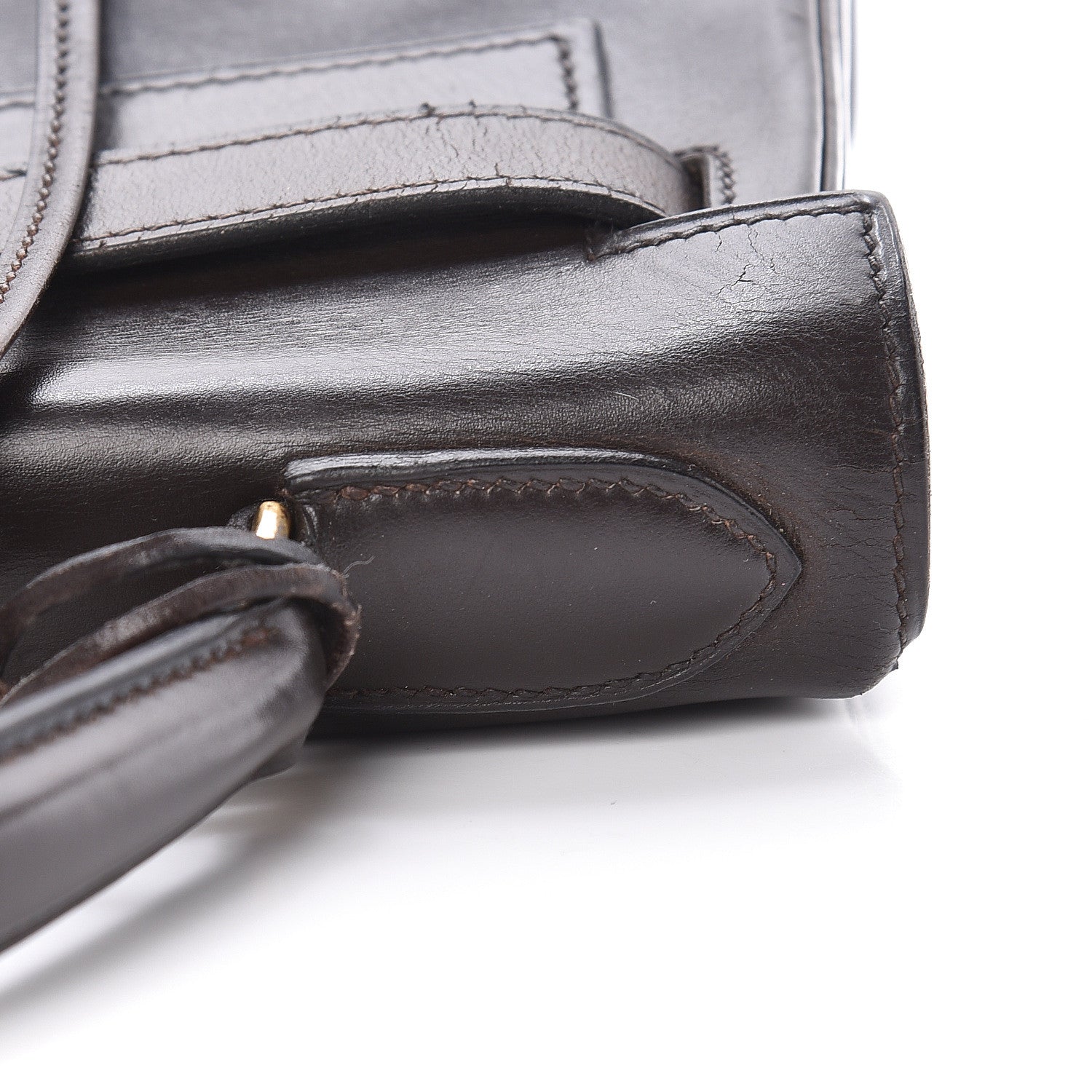 Hermes Box Kelly Retourne 28 Chocolate 35 of 35